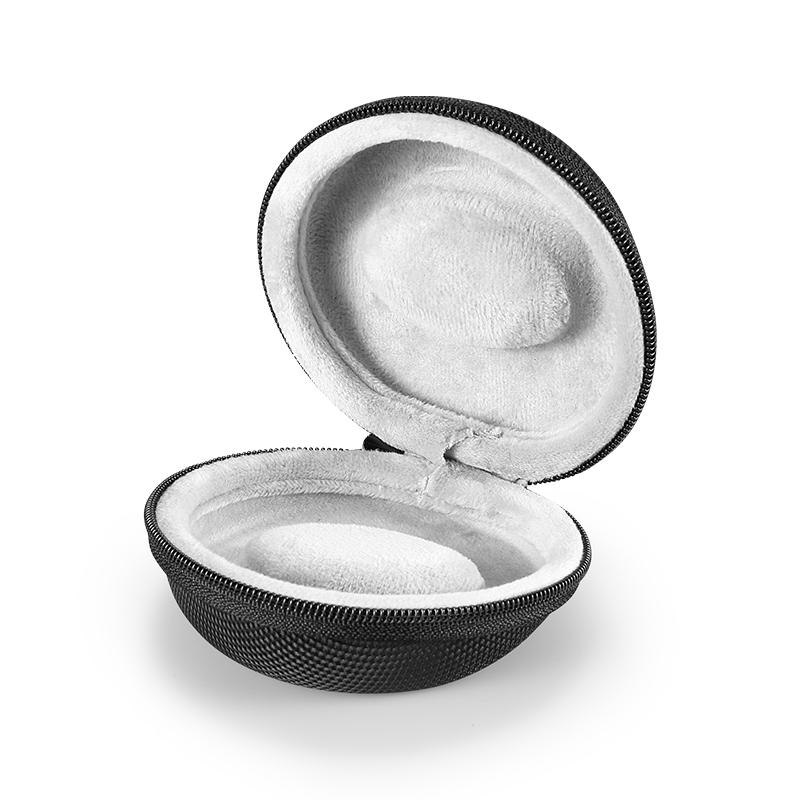 Single Watch Travel Case Zipper Waterproof Smartwatch Storage Box for Smart Watch Wristwatch Soft Interior Watch Container Case