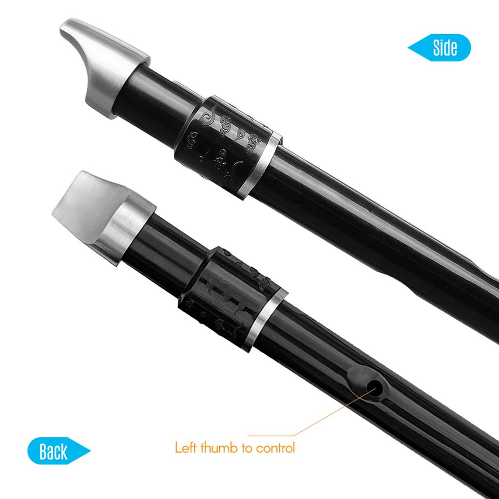 Lightweight Irish Whistle Tin Whistle Flute Recorder Instrument for Kids Adults Students Beginners Soprano Recorder