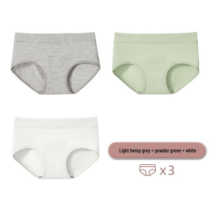 Yalu Women s Cotton Antibacterial Mid-Rise Briefs M