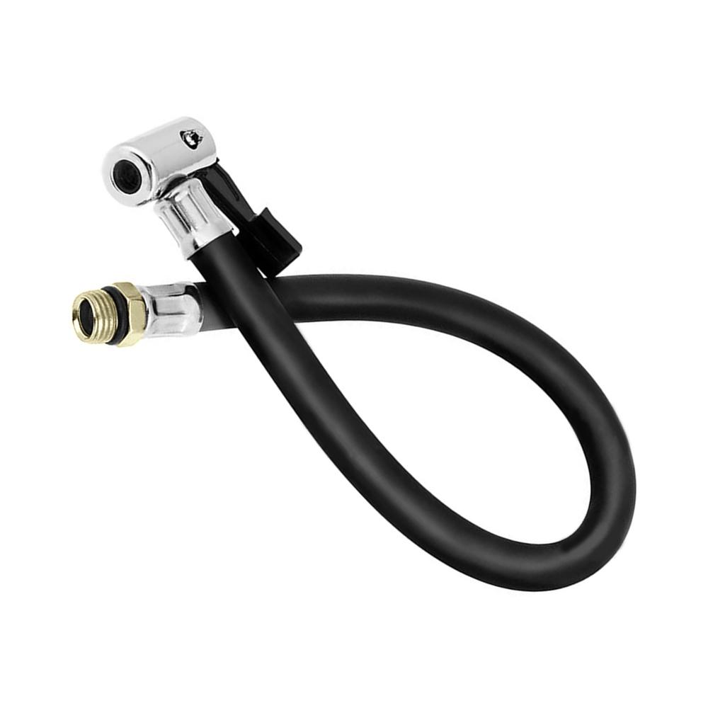 Tuyau de gonflage de voiture Tuyau de gonflage de pneu Tube d'extension Tuyau de compresseur Connecteur universel pour gonfleur d'air de pneu de moto