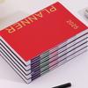 English 2025 Schedule Planner Notepad Index Design Diary Writing Pads  Student