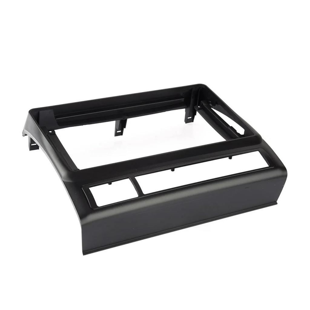 Car Interior Car Dash Stereo Radio Face Panel Frame Trim 2DIN 9" Black ABS