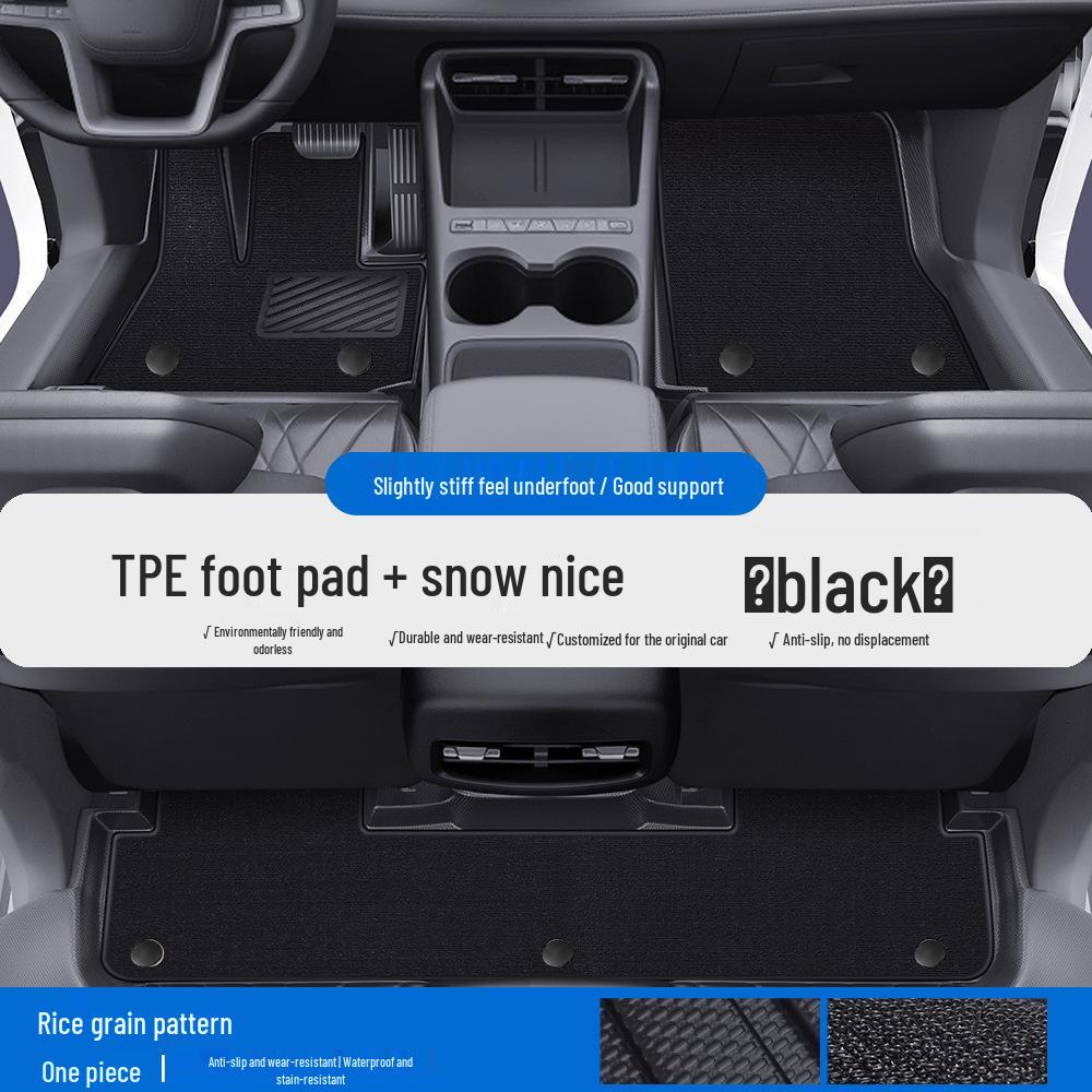 Yuan PLUS/UP/PRO & Qin L/PLUS/EV Destroyer TPE Car Floor Mats and Door Sill Covers - Full Coverage