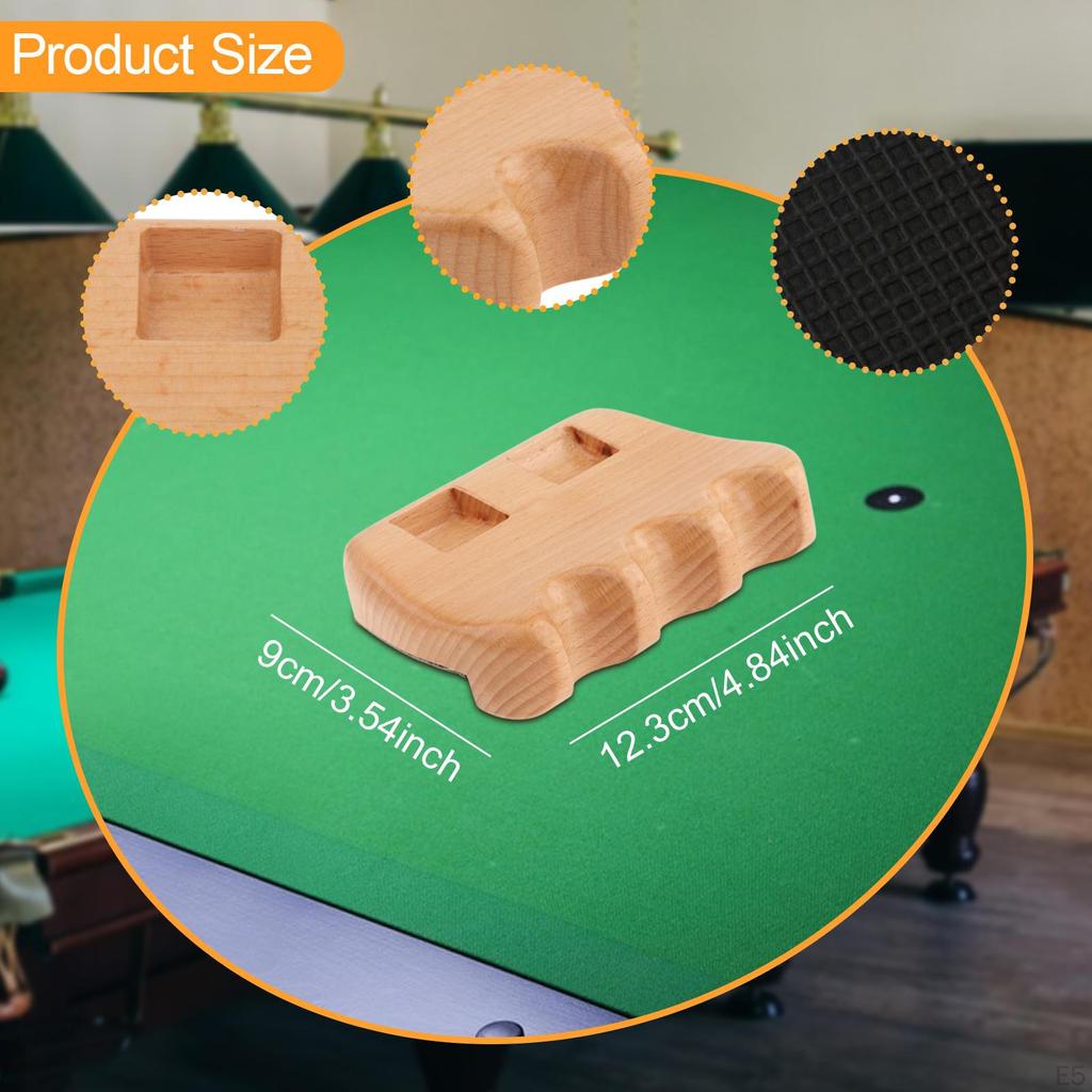 Cue Holder Stick Accessories Portable Cues Rest Claw for Community Center Billiards
