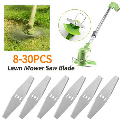 8-30PCS Lawn Mower Saw Blades Garden Grass Trimmer Accessories Lawn Mower Trimmer Cutters Blades Garden Power Tool Parts