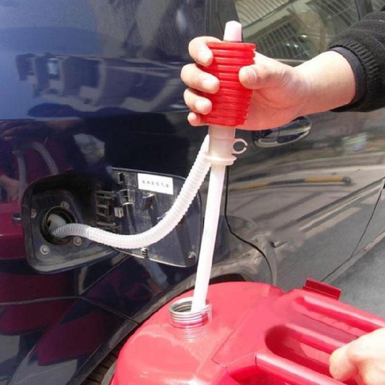 Car Fuel Transfer Siphon Pump Oil Sucker Siphon Manual Liquid Transfer Pump