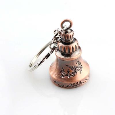 Tibetan Buddhism Good Luck Metal Wind Bells Interior Accessories Car Accessories Key Rings Keychain Car Key Chain Keyfob
