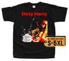Dirty Harry V3 Poster Herren T-Shirt alle Größen S-5XL