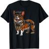 Funny Tactical Corgi Dog T-Shirt for Men Women
