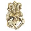 Brass Asian Dragon Door Knocker - Gold Front Door Decoration - Victorian Style Main Door Accessories Items Brass