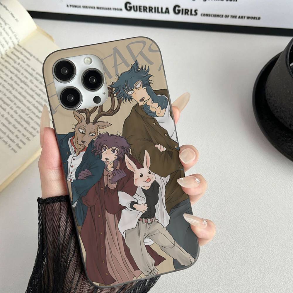 

Classic Japanese Anime B-Beastars For IPhone 17 16 15 14 13 12 11 Pro Max Plus Pro Clear Phone Cover Non-Slip Shell iPhone 16pro max