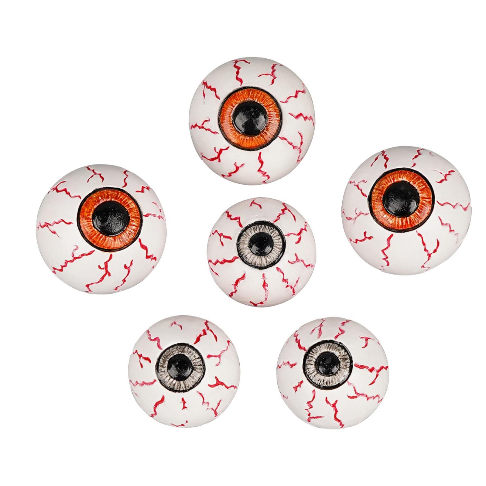 

Halloween Eye Flower Pot Decoration Resin Ornament Accessories Plants Creative Pottery Decoration One Size