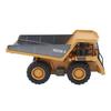 9 Channel RC Dump Truck Toy Kit RC Truck Construction Vehicle Truck Toys for Toddlers Kids Boys Girls Yellow
