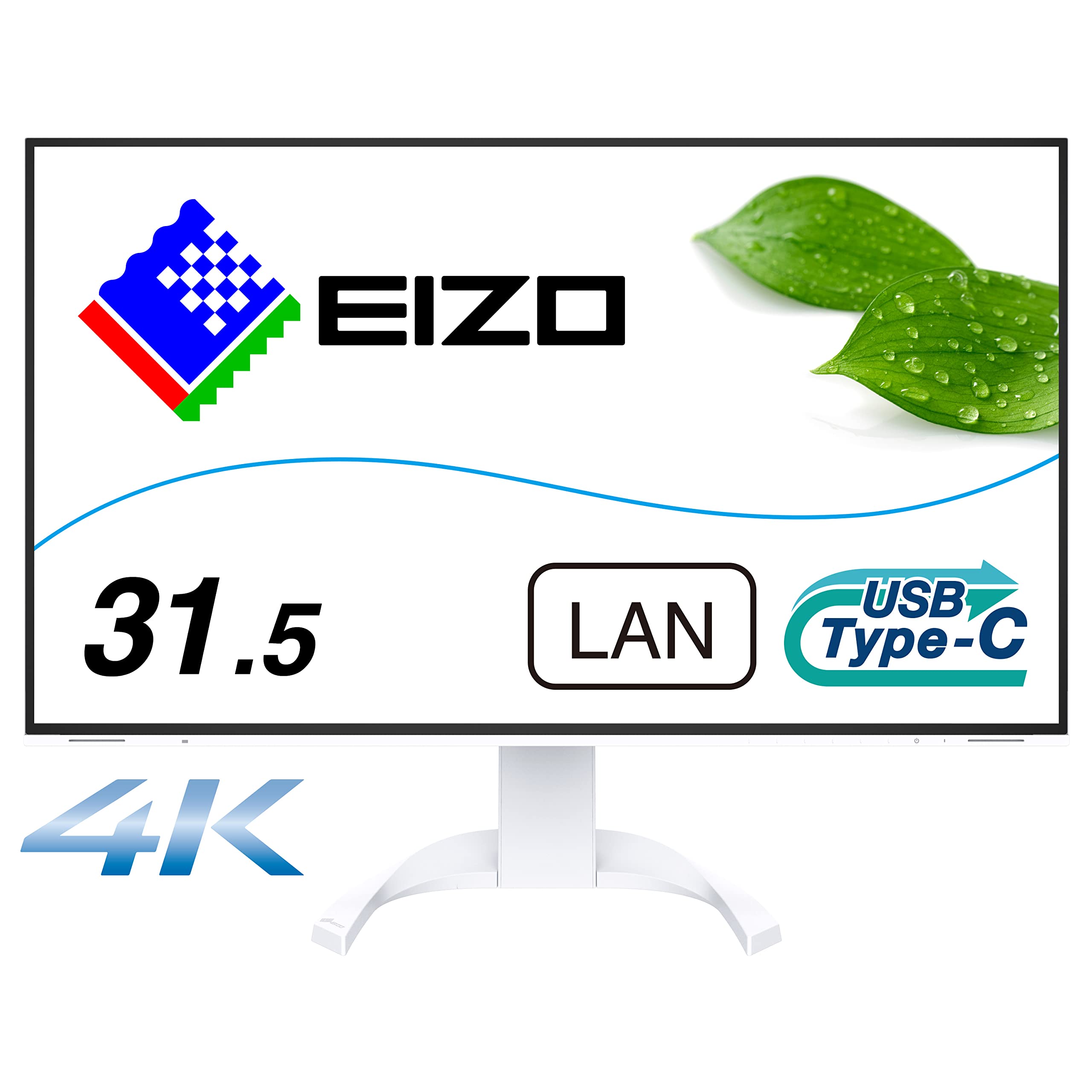 

EIZO FlexScan EV3240X-WT (31.5-inch monitor3840×2160USB Type-C compatiblelaptop power supplyreducing eye fatiguewhiteThe warranty is valid only in
