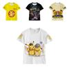 Tshirt Detective Pikachu 3d Print Short Sleeve Cosplay Costume Tops Tee