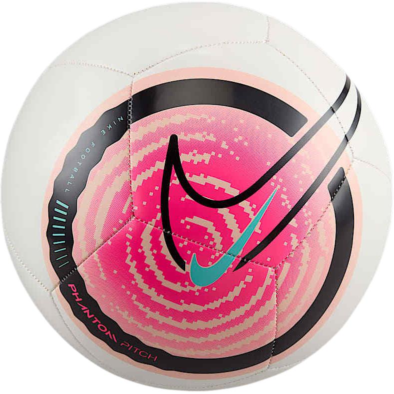 Nike Size 5 Soccer Ball Pu Unisex White Pink FZ3060-103 Size 5 Ball