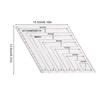 Quilt Templates 60 Degree Rhombus Ruler Quilting Template Transparent Stencil Tool For Textile Crafts Fabric Art Handmade
