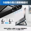 Media Cover Market Fujitsu FMV LIFEBOOK UH Series UH90/J3 14-inch Compatible Laptop Cooler Stand with Anti-Reflective Screen Protector Set