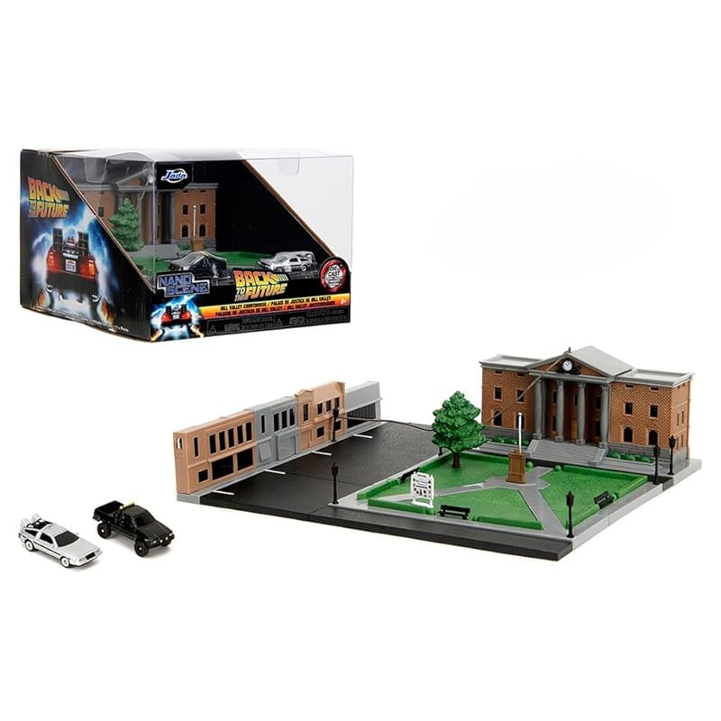 

JADA TOYS nano scene back to the future hill valley court house Jada Nano Scene Back to the Future diorama [product]