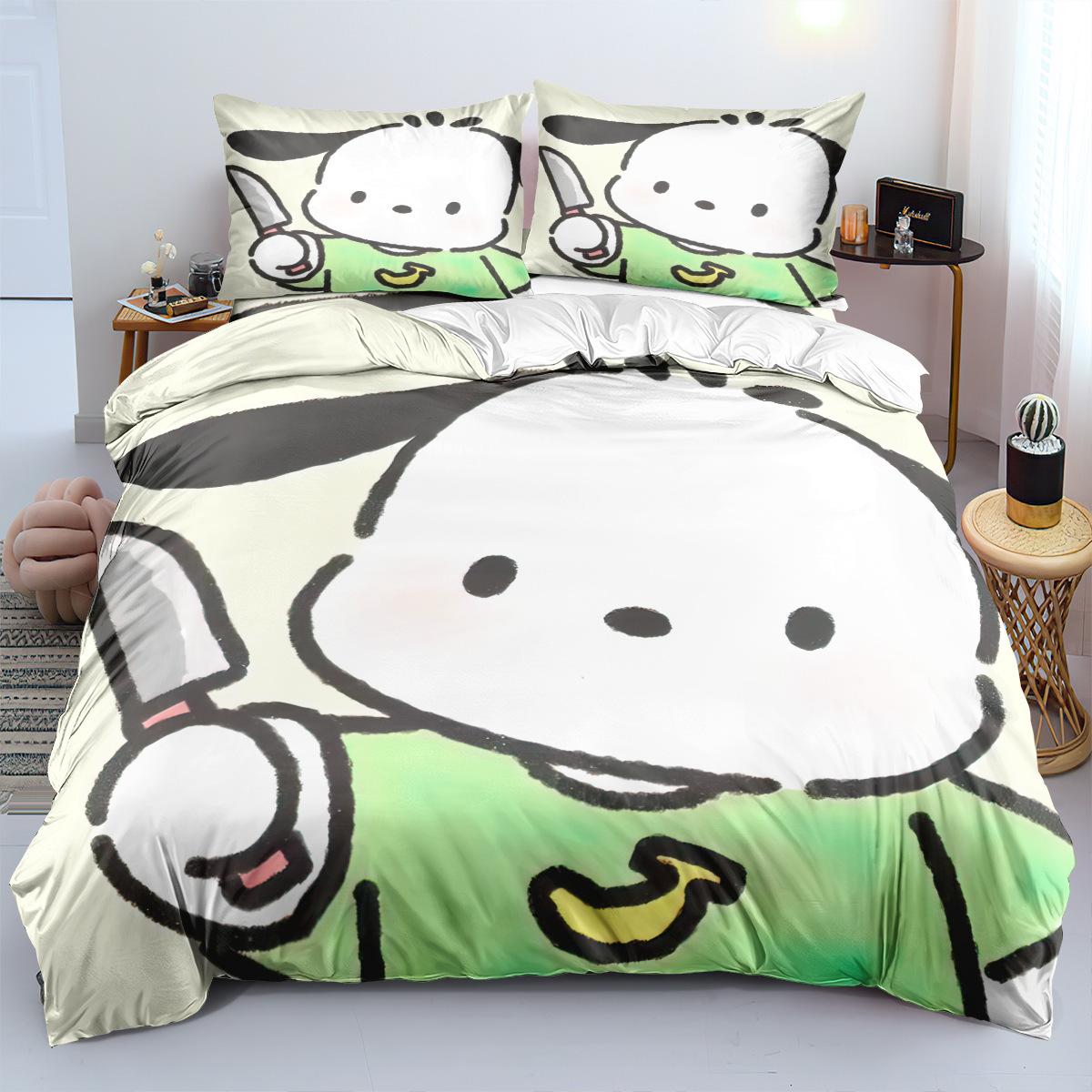 

Детское постельное белье, комплект из трех предметов, 90-120 г, абразивная ткань, 3D цифровая печать 90 * 200