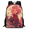 NARUTO Anime 15 Inch Children Cartoon Backpack,Comfort Adjustable Shoulder Straps,School&Daily Use,For 6-11 Year Old Boys&Girls