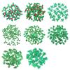 Christmas Patches Artificial Holly Berries with Green Leaves Christmas Holly Berries Wreath Party Home Christmas Patches