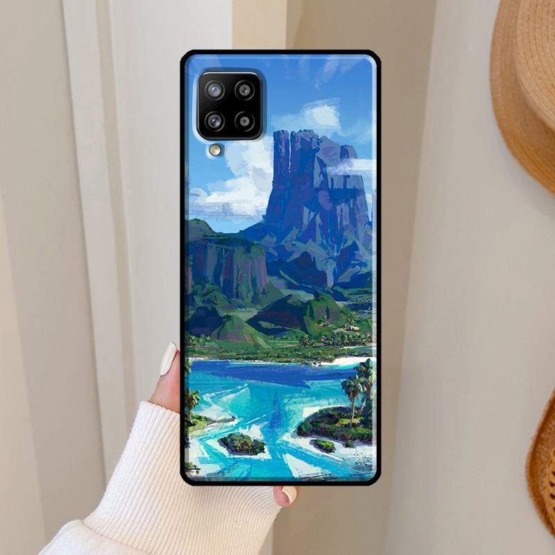 Anime Natura Landscape Case For Samsung Galaxy A56 A36 A06 A13 A32 A12 A22 A52 A35 A26 A16 A55 A15 A54 A34 A14 A53