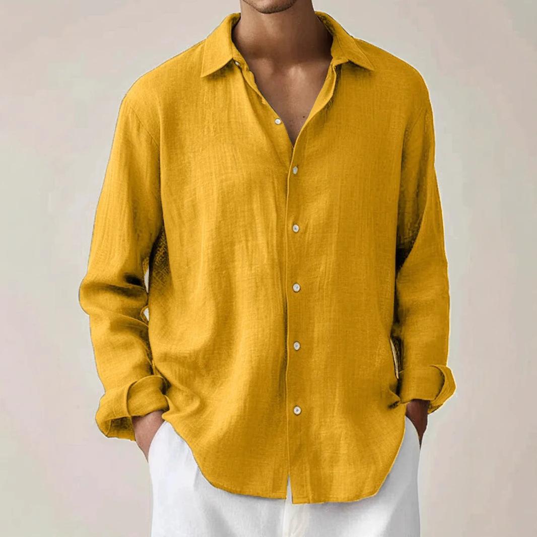 Men S Fashion Casual Long Sleeve Button Down Shirt 3d Print S