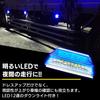 Meliore Set of 24V LED Side Marker Lights for Decorative Daytime Running Parts for Large Universal Aftermarket Blue 10-Piece Trucks, Trucks,