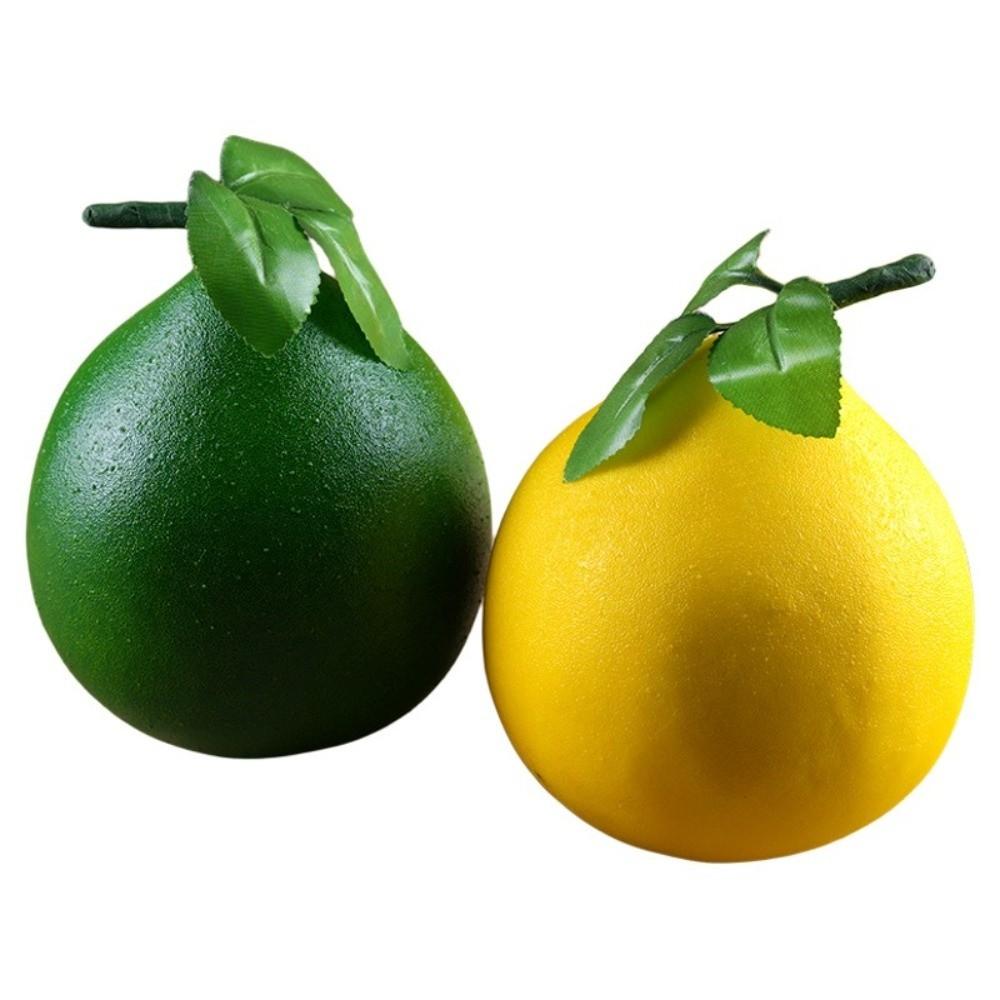 Foam Fake Grapefruit Lifelike Grapefruit Model Creative Artificial Fruit Pomelo Photo Teaching
