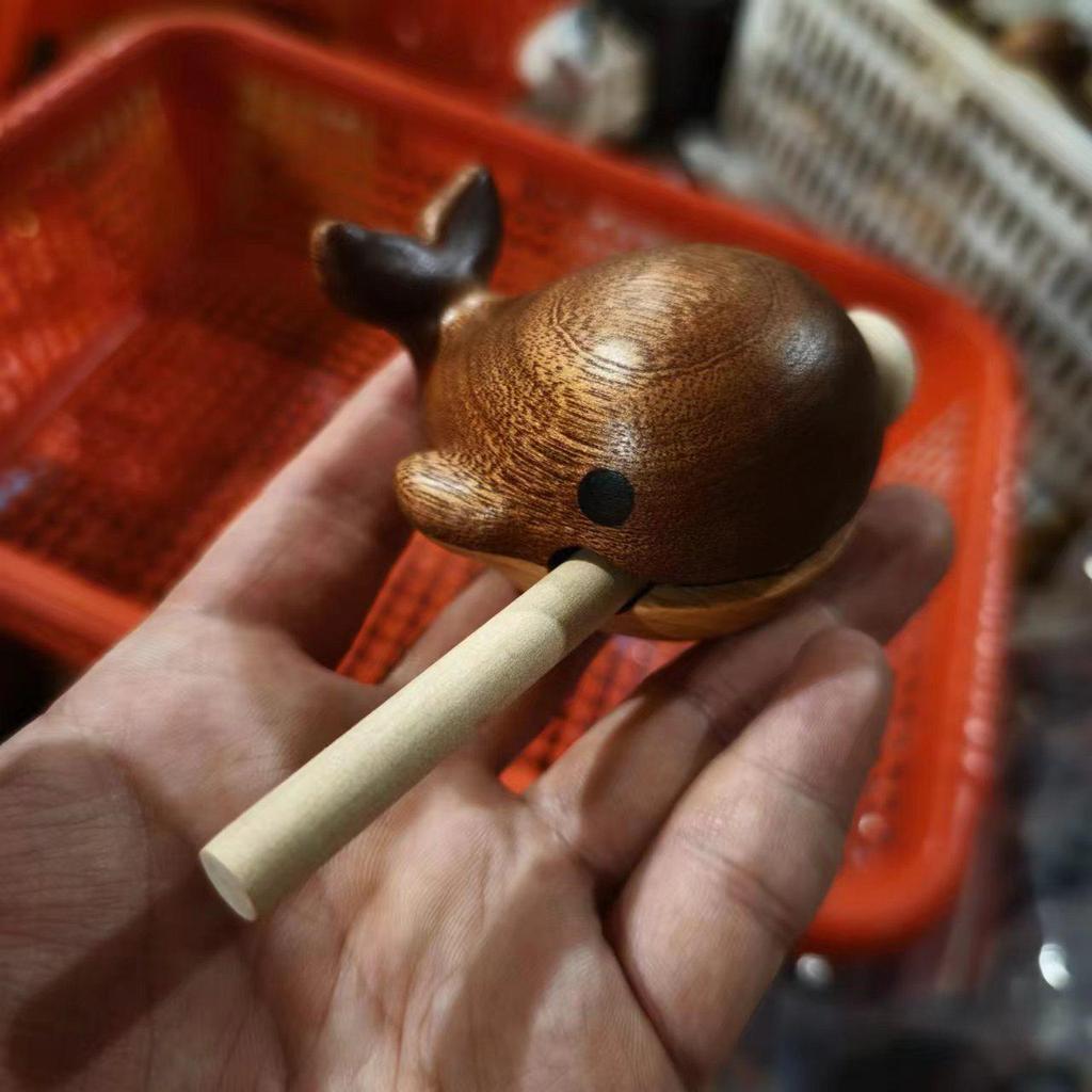 Ornement Dynamique Dieu de la Richesse en Bois Massif - Décoration Créative de Bureau ou de Voiture, Idéal comme Cadeau de Pendaison de Crémaillère, d'Ouverture ou de Décompression.