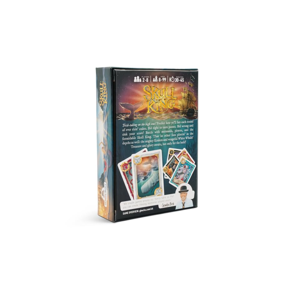 Grandpa Skull King Original Edition Plus Legendary Expansion Beck's [Used]