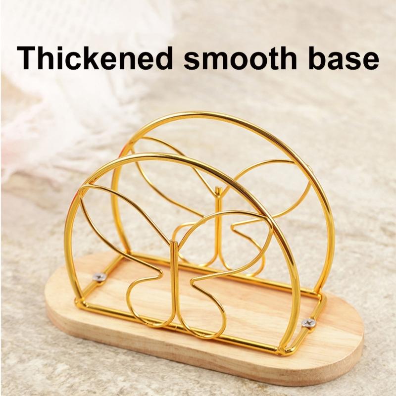 Hotel Grade Iron Tissue Stand Paper Dispenser With Artistic Flower Designs Perfect For Enhancing Public Spaces