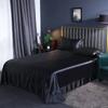 Luxury Natural Mulberry Silk Bed Sheet Set or Only A Bedsheet High-end Stain Queen Ruffles Bed Sheet and Pillowcase Bed Linens
