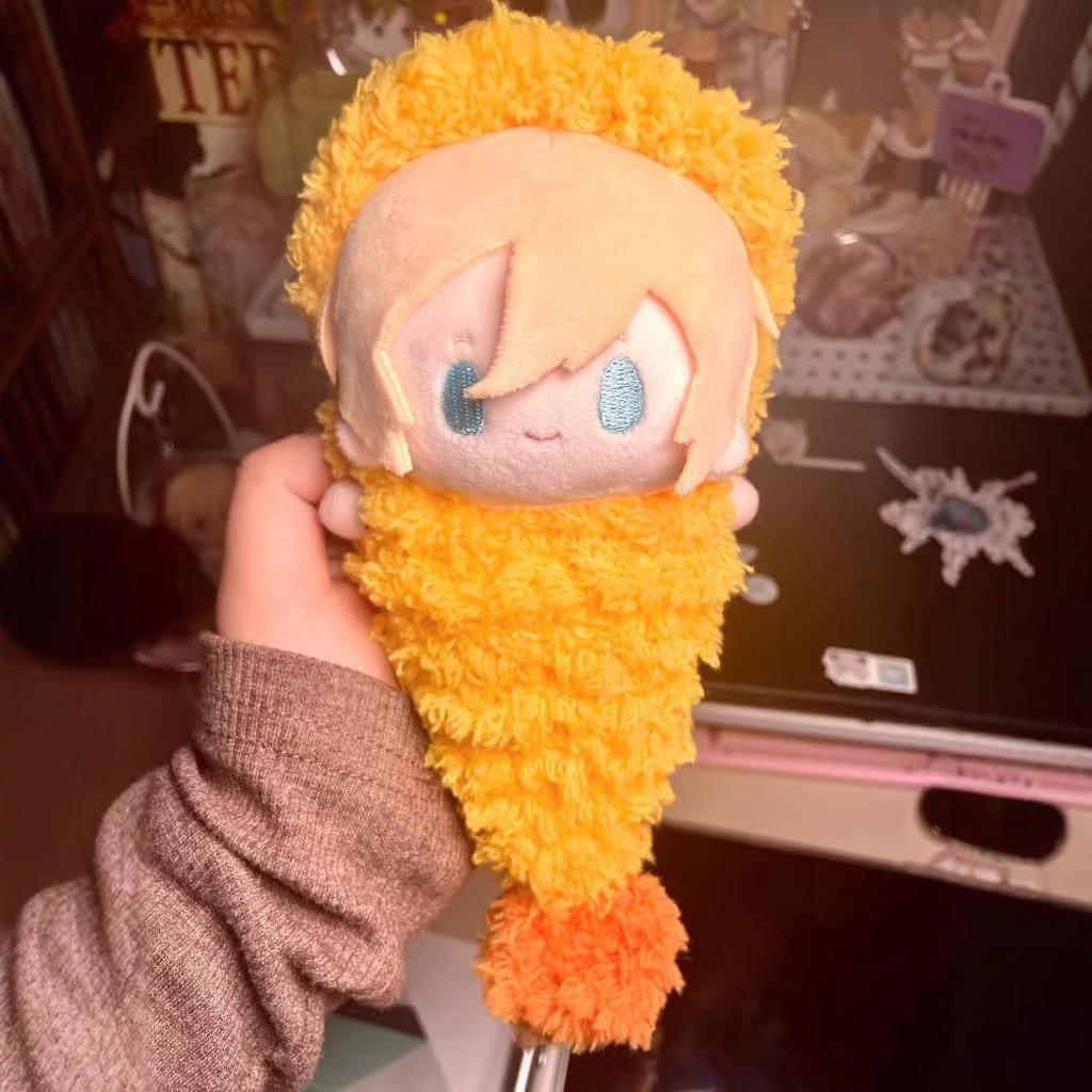 AXLUCE - Plush Clothes - Fried Shrimp - Plush Toy - Clothes - 15cm - Doll (15cm)