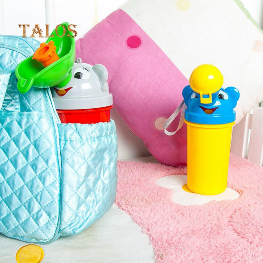 

Портативный детский туалет с мультяшным автомобилем, детский писсуар для мальчиков и девочек, ванная комната для детей жёлтый