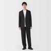 MUJI Men's Breathable Stretch Jacket AD0XGA5A Black, Size L
