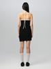 Gijun Terry Halter Dress Black