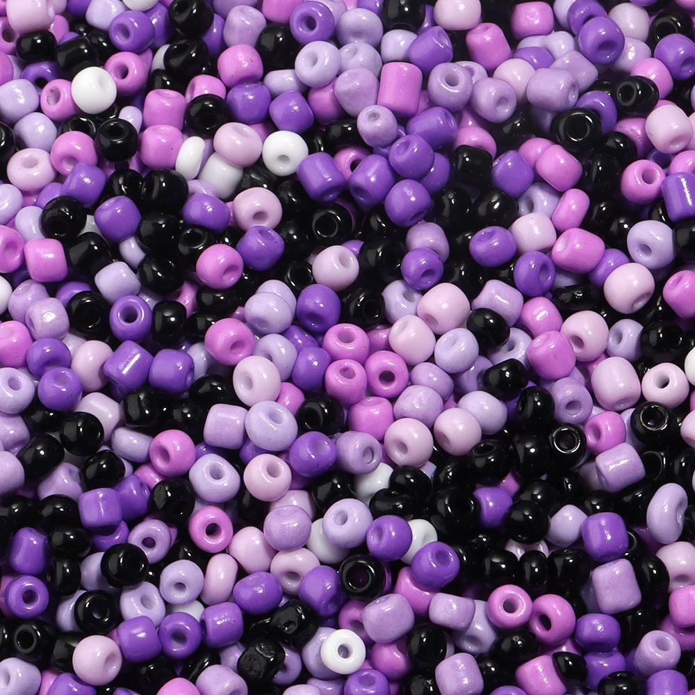 

4mm Mixed Color Glass Rice Beads for DIY Jewelry Earrings 40g/pack