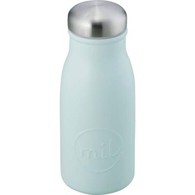 Wahei Freiz MR-8292 350ml Gourde Isotherme à Vide Menthe, Maintient les Boissons Chaudes ou Froides
