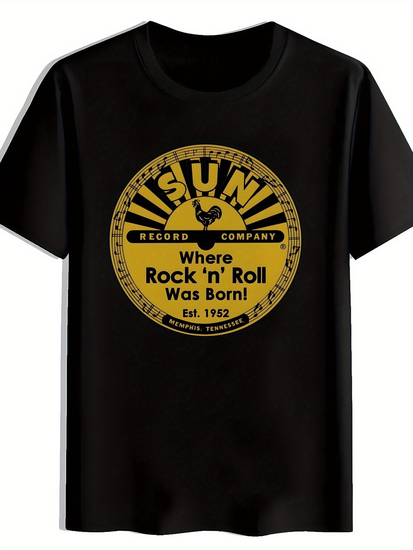 Vintage Sun Records T-shirt - Where Rock n Roll Was Born Design S