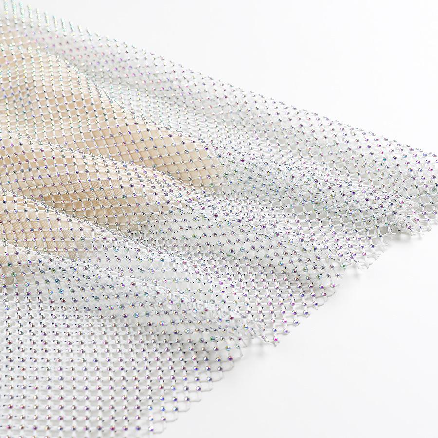 2025 Spring Women's European & American Slimming Shiny Diamond Dress