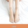 LangSha Women's Ultra-Thin Short Stockings (5 Pairs)