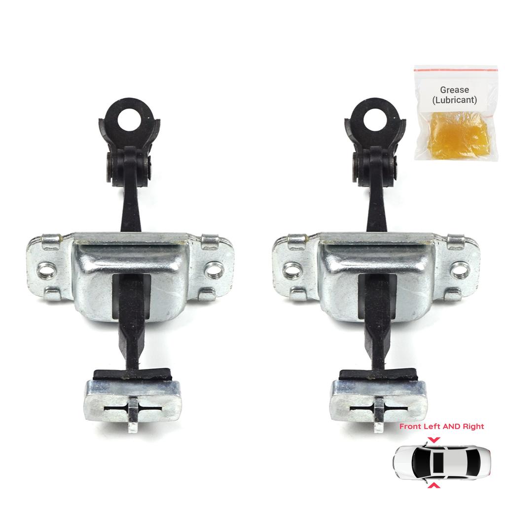 EDP788-1 2 Pieces Front Left AND Right Door Catch Hinge Brake Stop Check Strap Limiter for Hyundai I30 MK1 FD 2006-2012 4/5 Door 793802L000