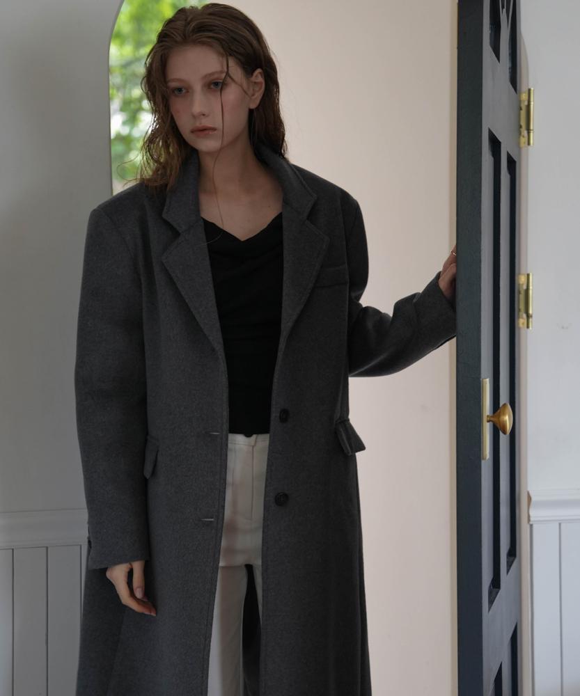 DEHEVE Drape Neck Long Sleeve [Black]