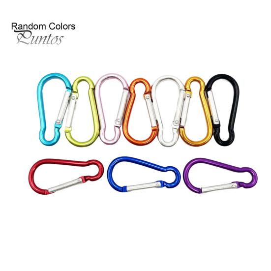 Mountaineering Buckle 10Pcs Backpack Strong Load-bearing Gourd-shaped Aluminum Climbing Carabiner Alloy Fast Hanging Key Outdoor Accessories