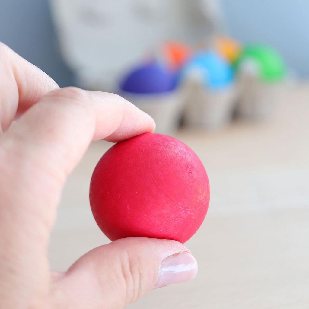 Grimms Wooden Ball 6-Color Set (GM10239)