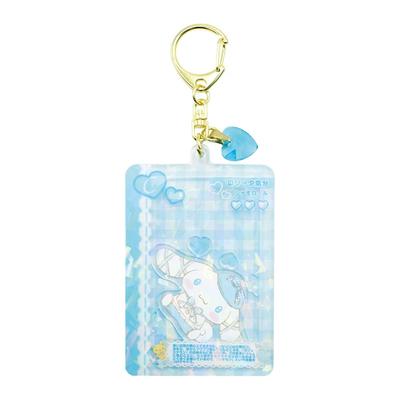 Sanrio Characters Cinnamoroll Sparkly Card-Style Fure Fure Keychain 8203 409