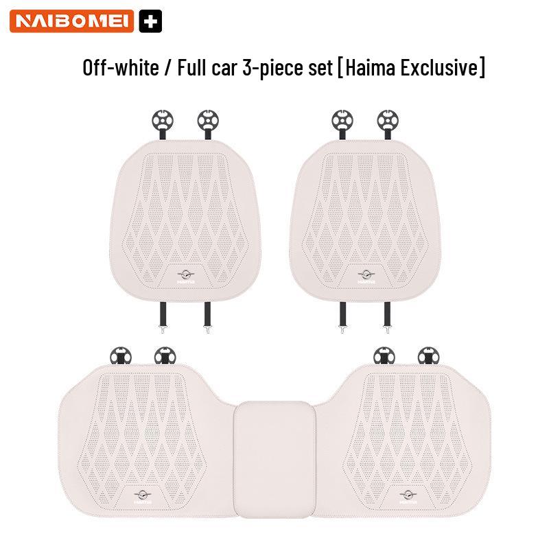Leather Seat Covers for Haima Aishang 6, P8, S7, XE1, E5 Familia - Front and Rear Cushions