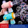 Electric 10-Hole Bubble Blower with Lights – Automatic Space Bubble Gun Toy for Girls